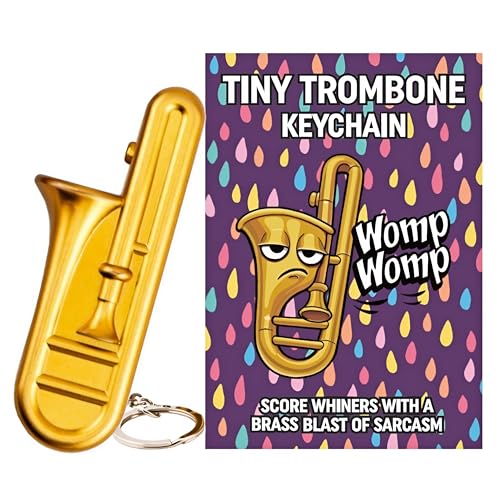 Sad Trombone Novelty Toy - Plays Womp Womp Music -