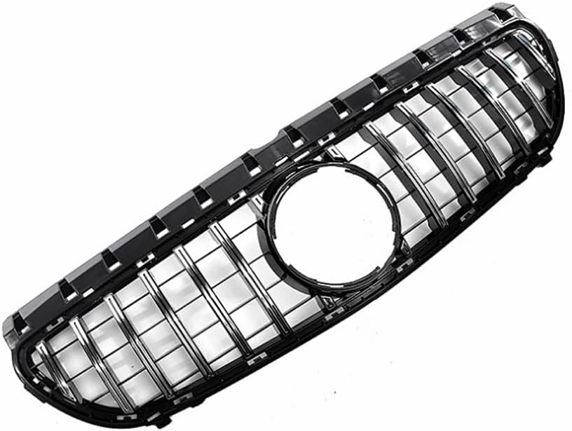 For Mercedes Benz B-Class W246 2012 2013 2014 B180 B200 B260 Chrome Silver GTR Style Grille GT Front Bumper Grille