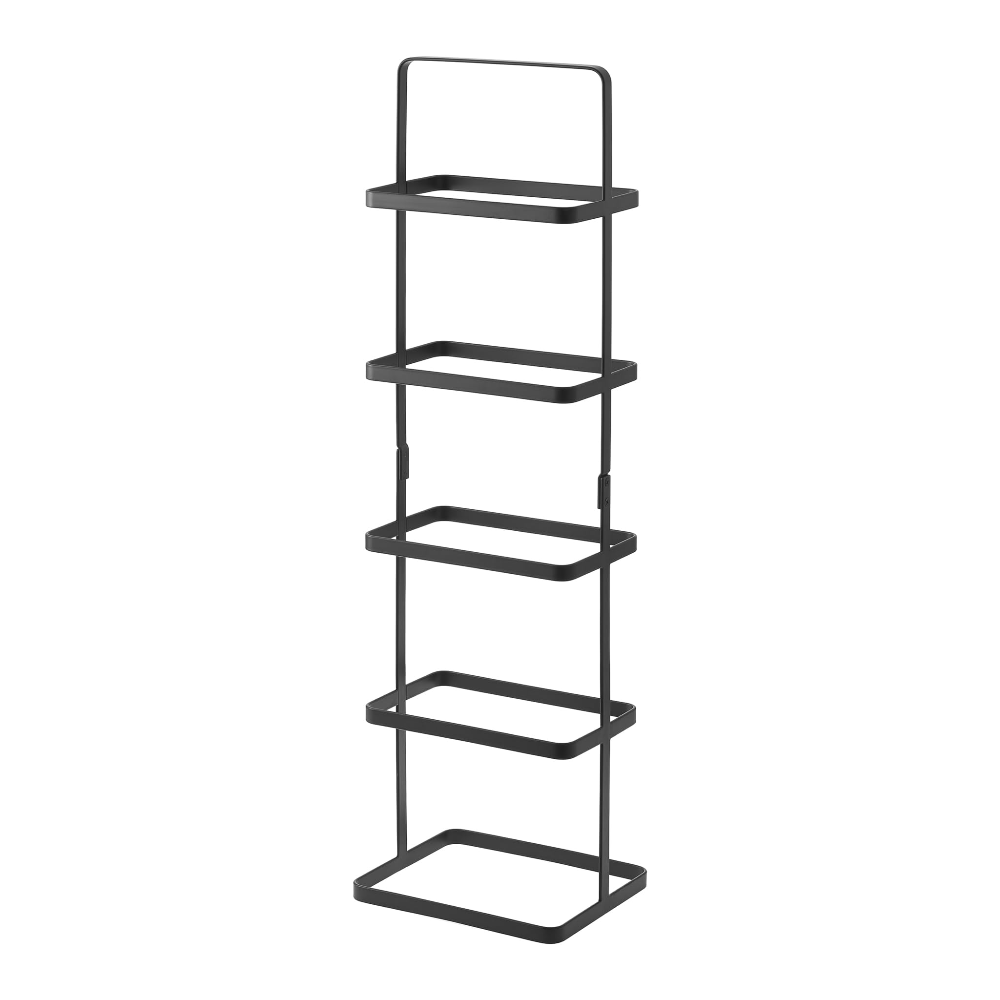 YAMAZAKI 2479 TOWER Shoe Rack, black, Steel, 22 x 18 x 77.5 cm
