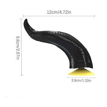 Amazon.co.jp: Fruusv ヘルメット用デビルホーン、オートバイ