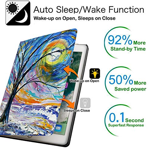 Image of DuraSafe Cases for iPad Pro 11 inch 2nd Gen Folio Printed Case A2228 MY232HN /A A2068 A2230 MXDC2HN /A MXDE2HN /A MXDD2HN /A MXDF2HN /A A2231 MY332HN /A MY342HN /A MXEW2HN /A MXEY2HN /A - Color Emblem