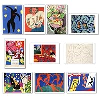 Amazon | 【正規輸入品】ポストカード アート10柄セット「マティス