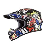 O'Neal Unisex-Adult Off-Road Style 3 SRS Helmet Rancid Multi L (Large)