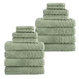 Towels Beyond - Luxury Towel Set for Bathroom, 100% Turkish Cotton, Quick Dry, Soft and Absorbent...