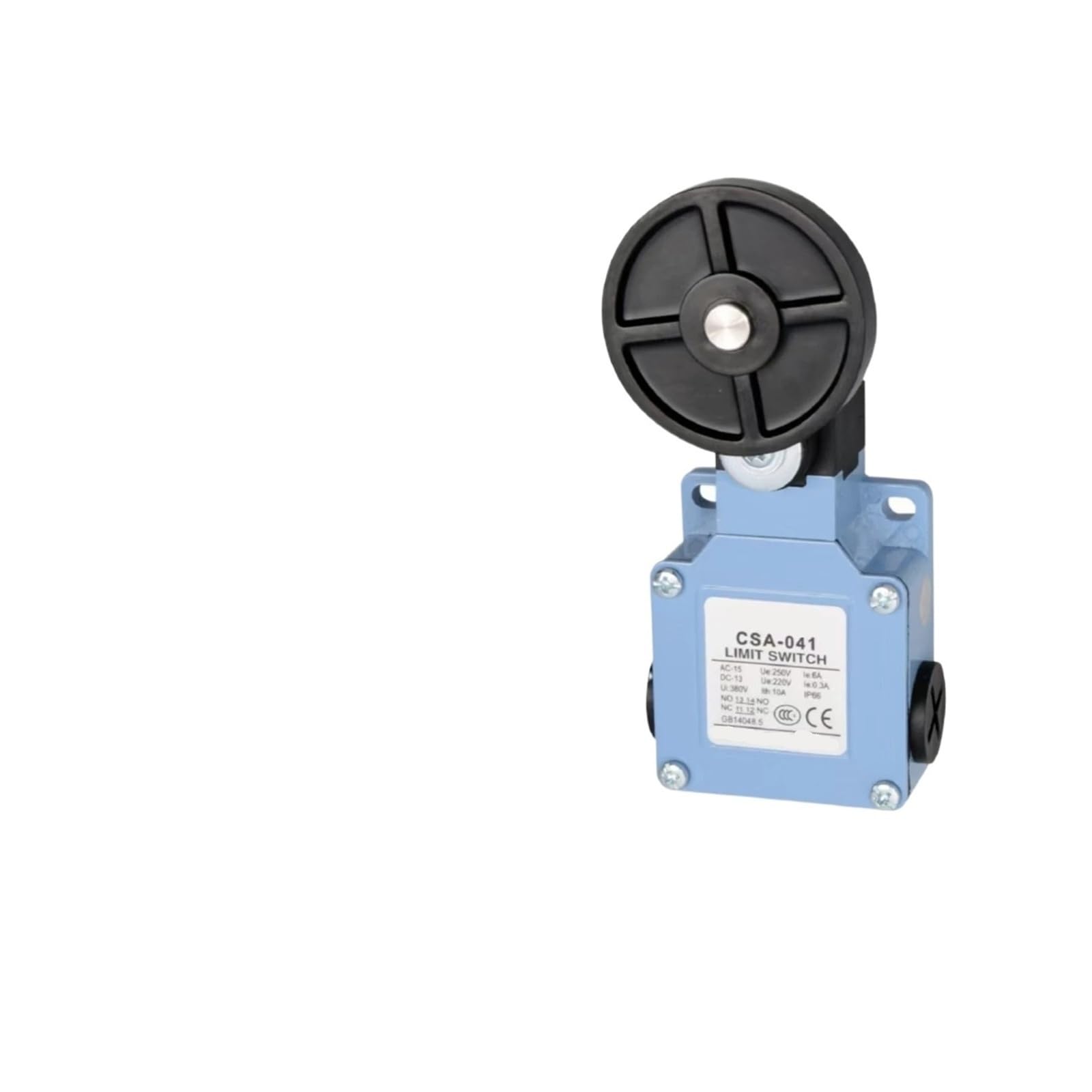 CSA-041 Finecorsa Rullo metallico IP66 Impermeabile 250V 5A NO NC Sensore di controllo della posizione industriale
