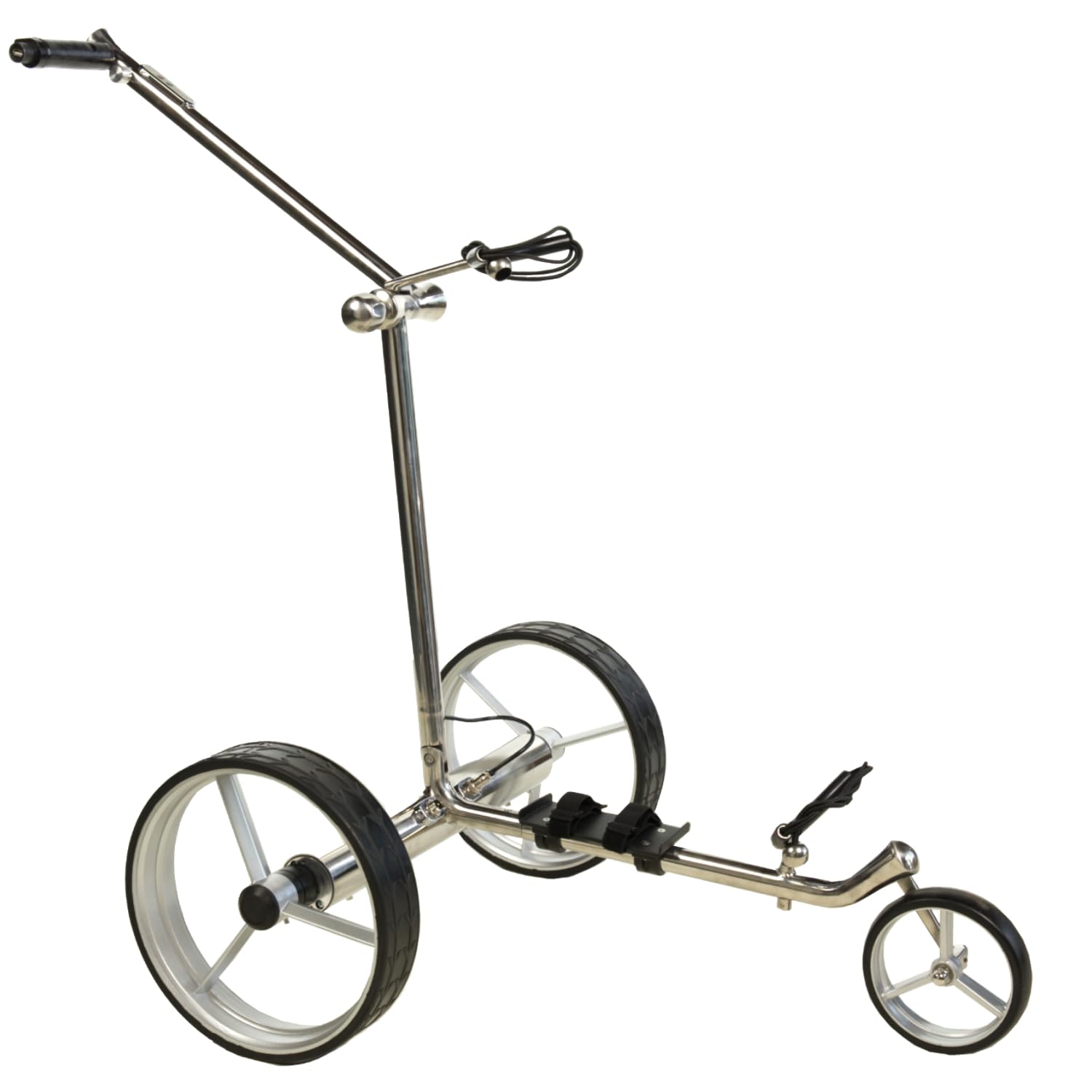 Generisch ClubCad Edelstahl Elektro Golftrolley mit Fernbedienung
