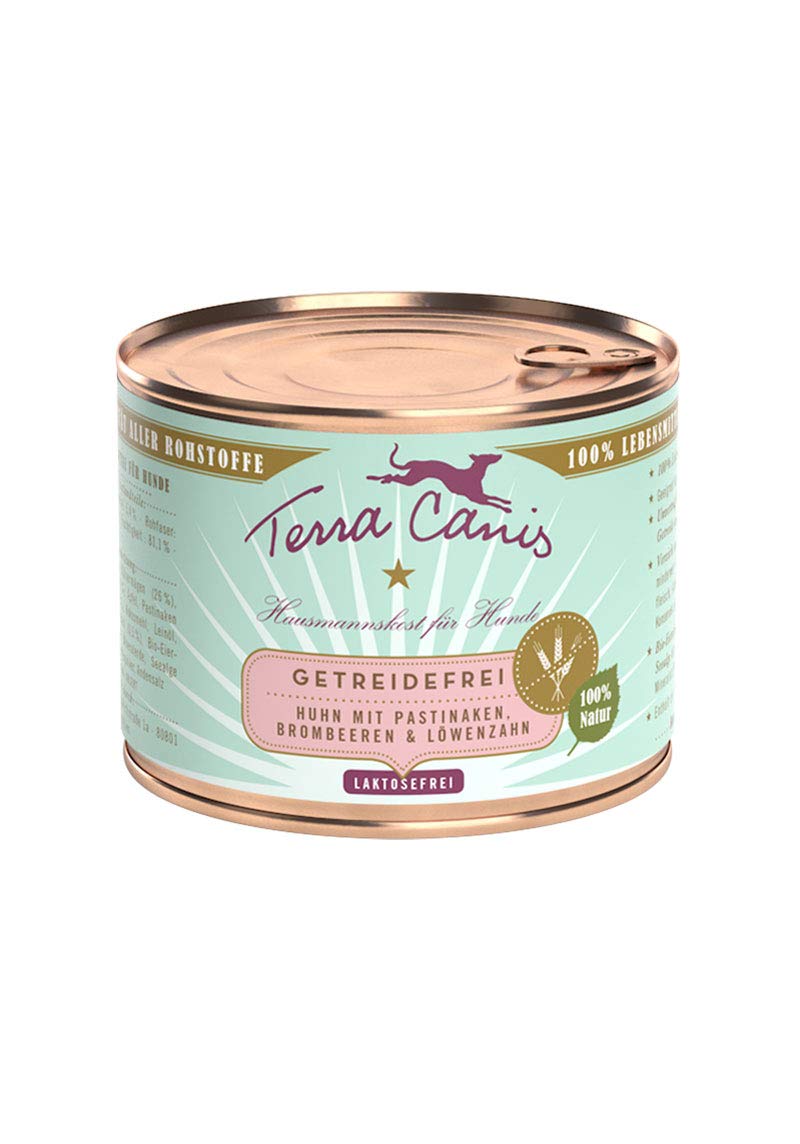 Terra Canis Sensitive - Cibo umido, confezione da 12 (12 x 200 g)