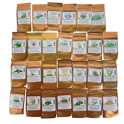 Heirloom Seeds Combo Pack Veggie Over 8000 Seeds And Herbs Packs Over 15,000 Seeds - Medicinal And Cooking Herb Seeds 27 Varieties And Fruit Vegetables 38 Varieties For Your Garden #TOP6