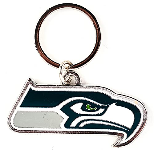 UPI Marketing, Inc. NFL Seattle Seahawks KeychainTeam Logo, Team Colors, One Size