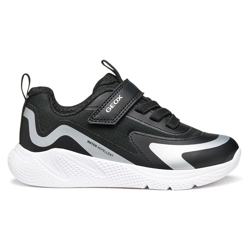 Geox Junior J Sprintye Boy Wr Sneakers, Black, 35 EU