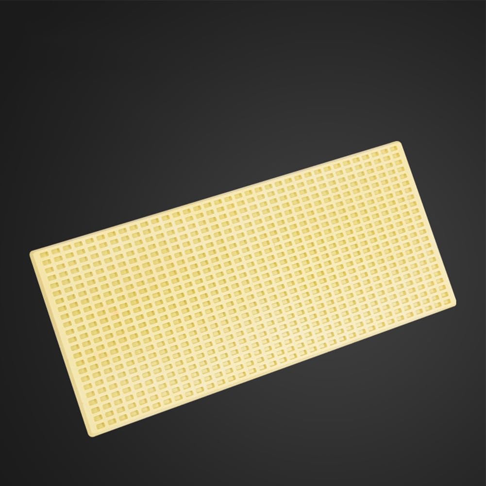 Strumento per lisciare cartongesso con lama in plastica, manico ergonomico, spazzola per stucco da parete, Dur(ROSSO)
