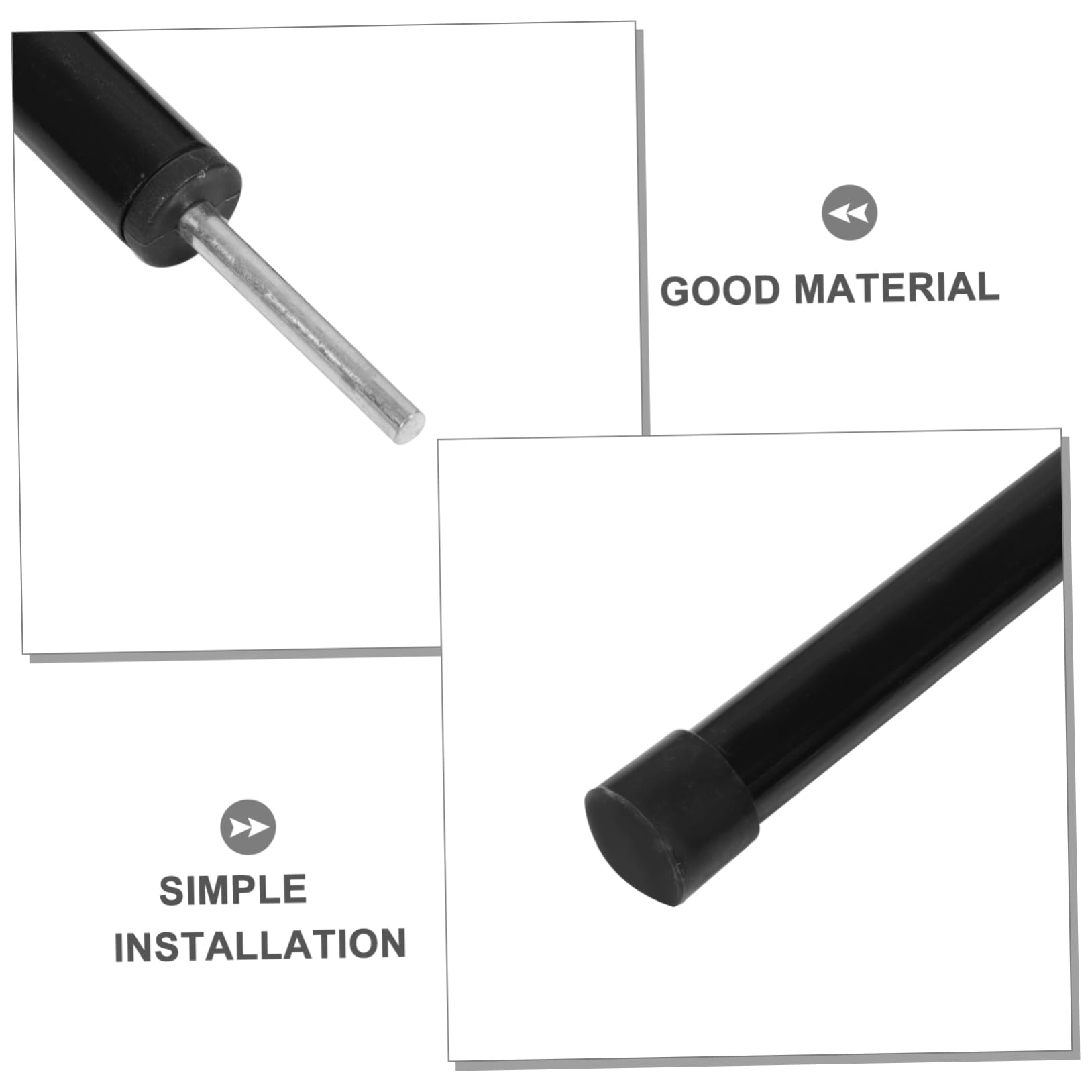 Postes De Tienda Metros Negro Kit De Varillas De Repuesto para Carpas Postes para Soporte para Carpas Accesorios para Camping