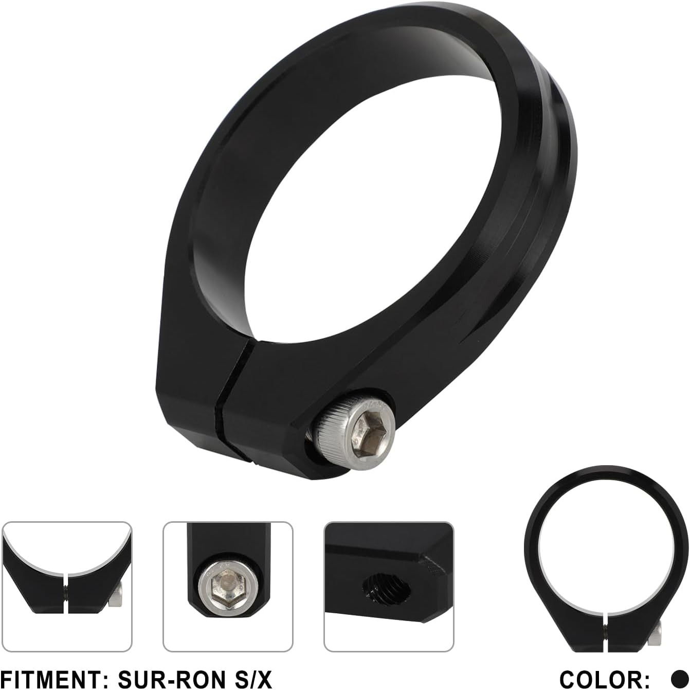 EBike ライザー クランプ フロントフォーク ハンドルバーキット CNC Surron Sur Ron LBX 電動ダートバイク