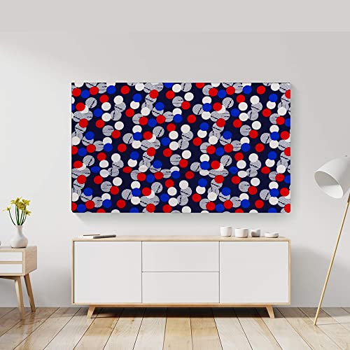 Image of Glassiano Marigold Dustproof Printed 39 inch LED TV Cover Screen Protector Compatible for All Models, Print 20