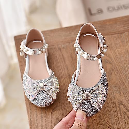 Baby Girl Shoes Little Kid Girls Mary Jane Ballerina Shoes Ballet Shoes Wedding Party Dress Noisy Shoes for Kids4