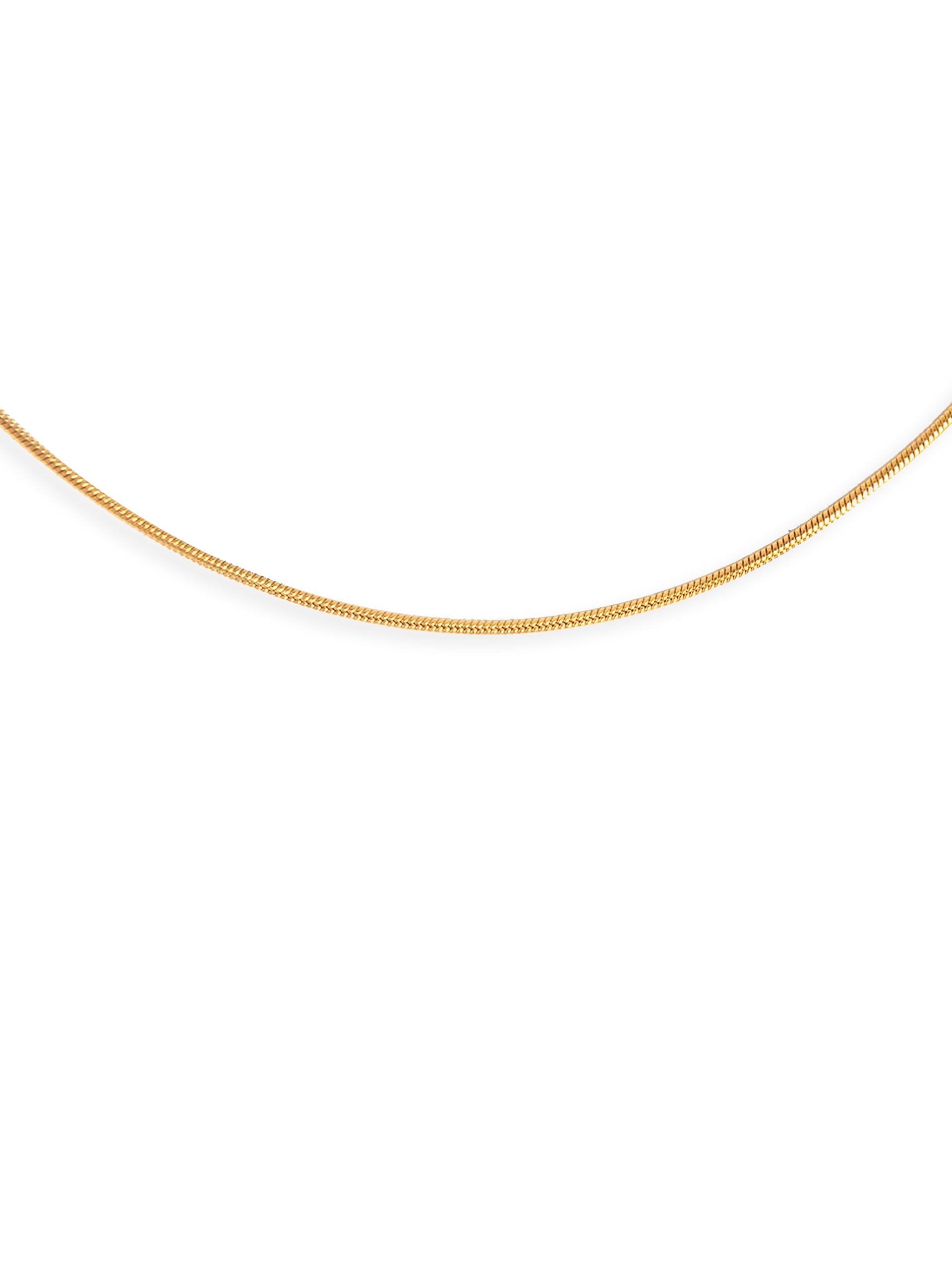 SINGULARU Collar Tail - Cadena en Acero Inoxidable o Acero Inoxidable con Acabado en Baño de Oro de 18 Kt - Cadena de Talla Única de 35cm con Alargador - Joyas para Mujer - Varios Acabados