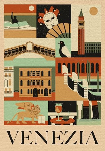 Clementoni Jigsaw Puzzle Venice 1000 Pieces Style in the City, Puzzle For Adults 14-99 Years, Gift For Men/Women - Image 2
