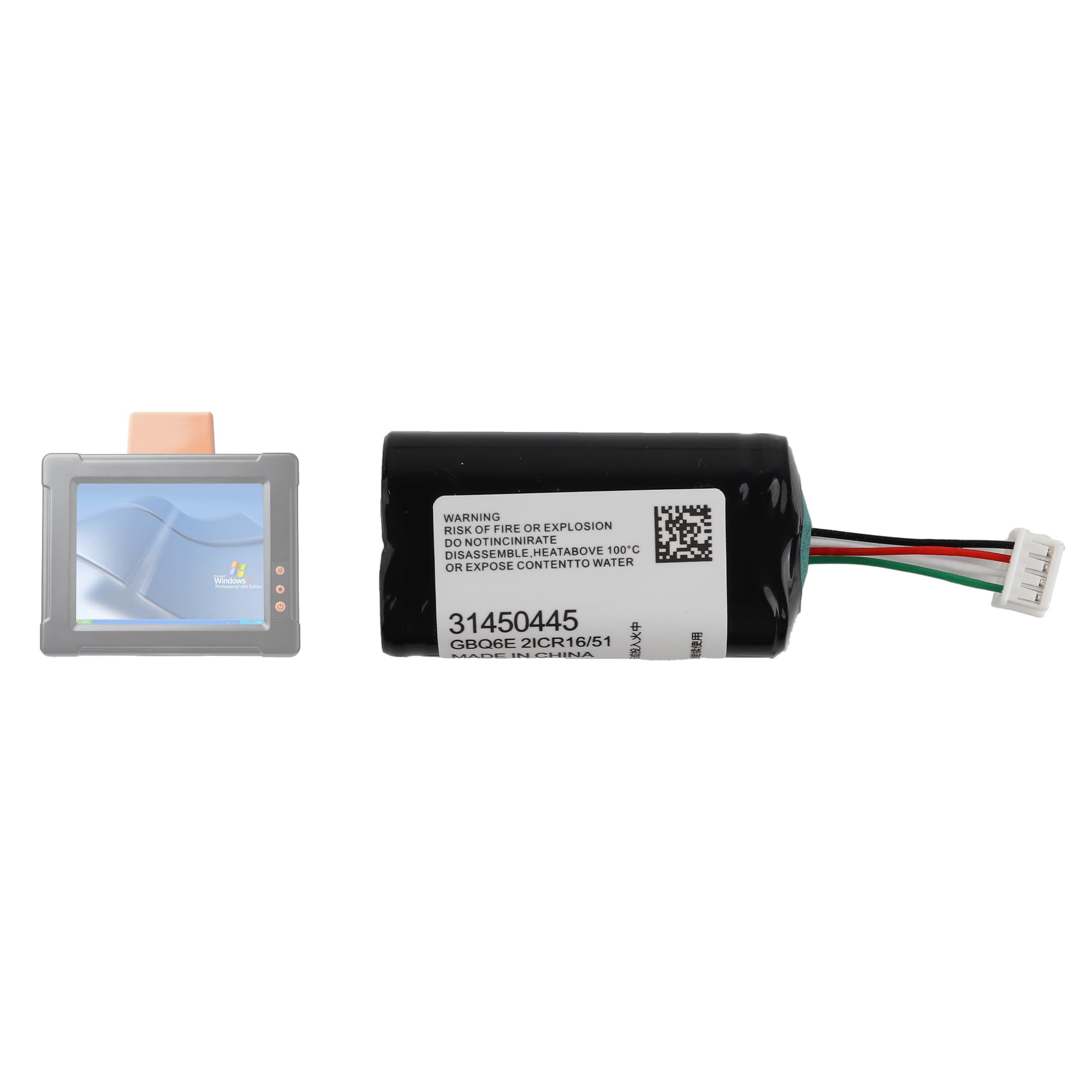 31450445 akumulator zastępczy kompatybilny z Volvo 31450445 komputer samochodowy, pojazd PC S60, S90, V60, V90, XC40, 31450445 (nie do 7,2 V)