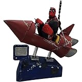 Factory Entertainment Marvel Comics Deadpool Rocket Ride Premium Motion Statue