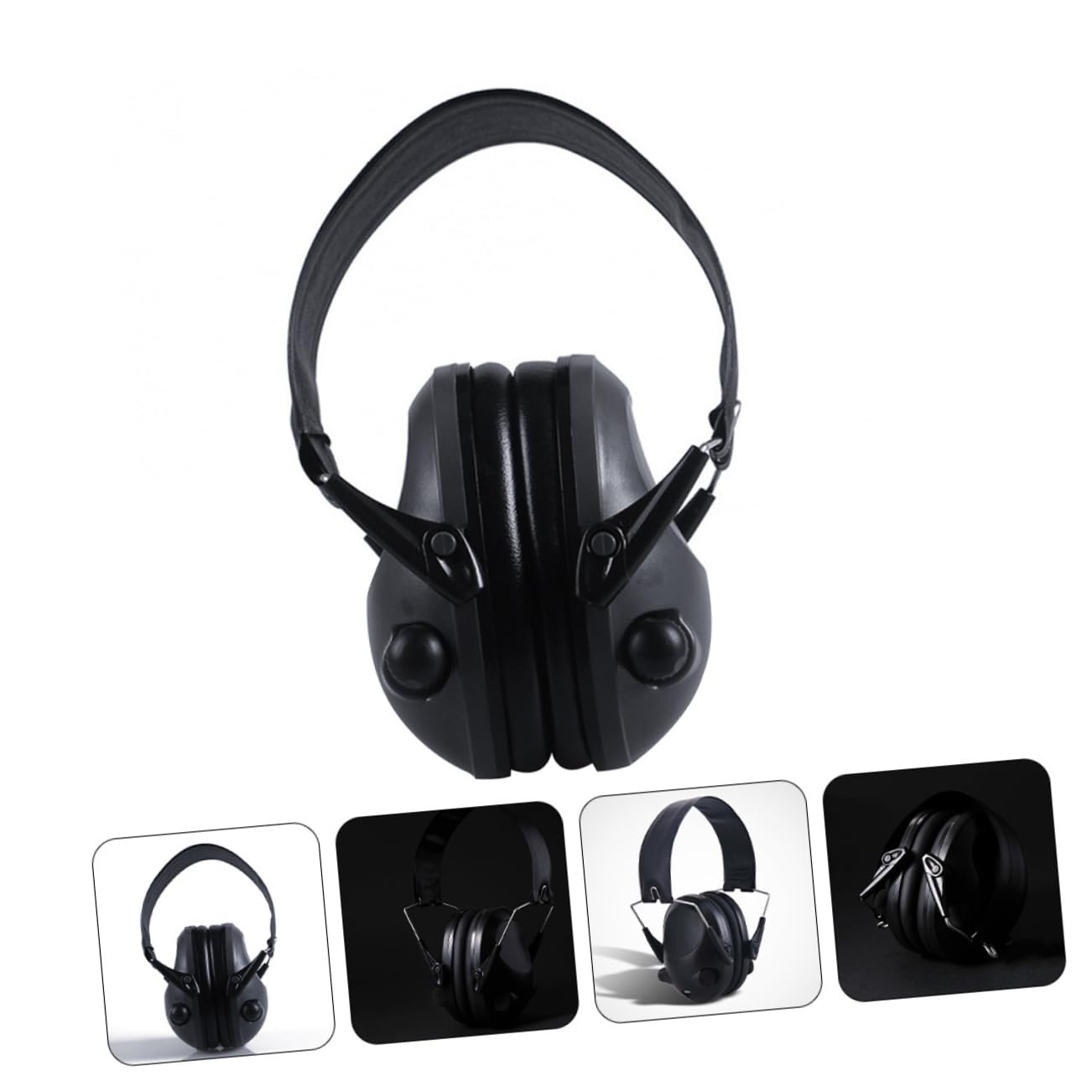 balacoo Noise-canceling Headphones Sound Isolating Earmuffs Ear Protection for Shooting Adjustable Safety Ear Muffs