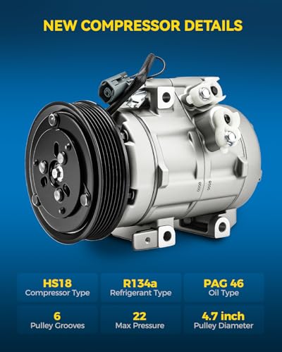 Image of PHILTOP NEW Air Conditioner AC Compressor with Clutch Replacement for Mazda CX-7 2009-2012