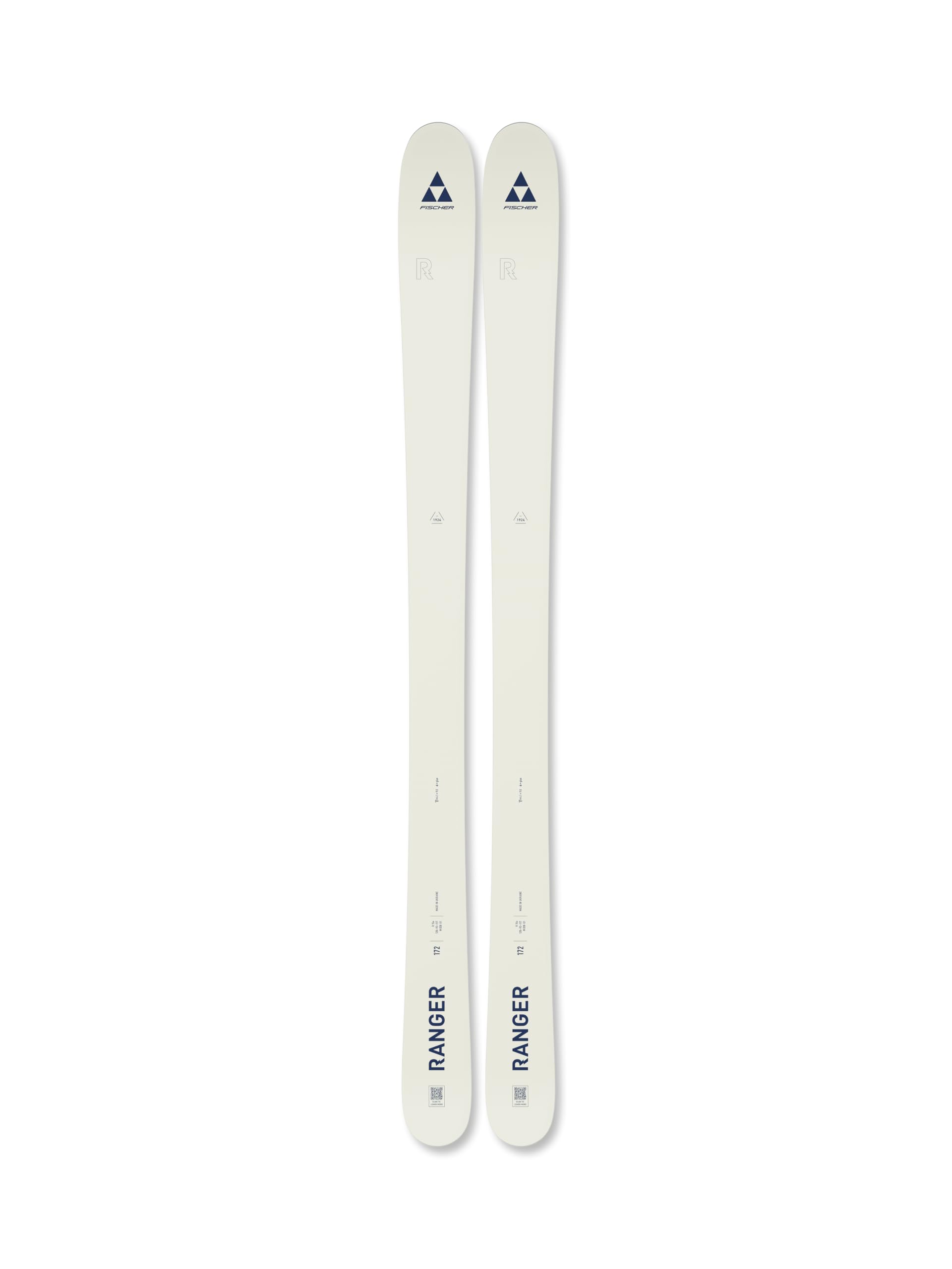 Skis alpins Freeride Carving Freeski Rocker - Fischer Ranger - Avec fixation Attack 11 Demo Z3-11 - Ski tout terrain - Convient pour les skis confirmés à bons conducteurs (sable, 172 cm)