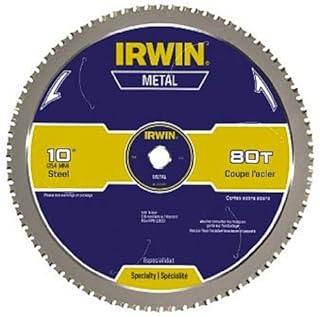 IRWIN Tools Metal-Cutting Circular Saw Blade, 10-inch, 80T (4935561)