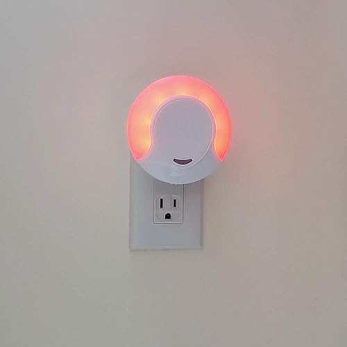 Miniatura 9 de Sleep Aid - Luz nocturna roja enchufable con sensor automático del atardecer al amanecer, LED azul bajo que promueve la producción de melatonina y