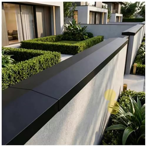 Cubierta de valla iluminada para decoración de patios modernos 2