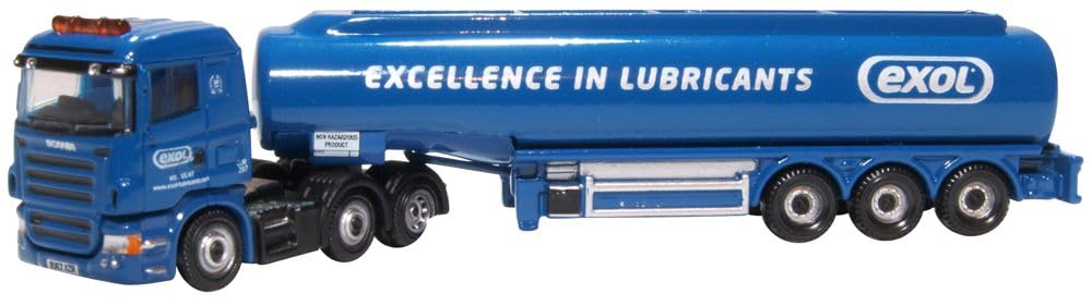 Oxford Diecast 1:148 Scania Highline Tanker Exol Collectable model NSHL04TK