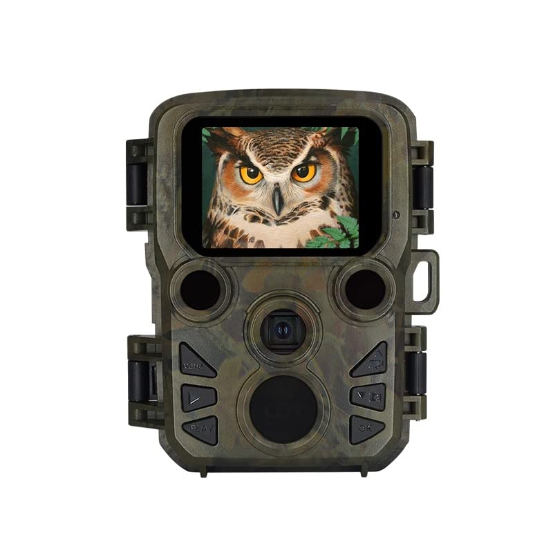 GOYOJO H5812 Mini Home Security Wildlife Surveillance Hunting Camera with Solar Panel (H5812-4)