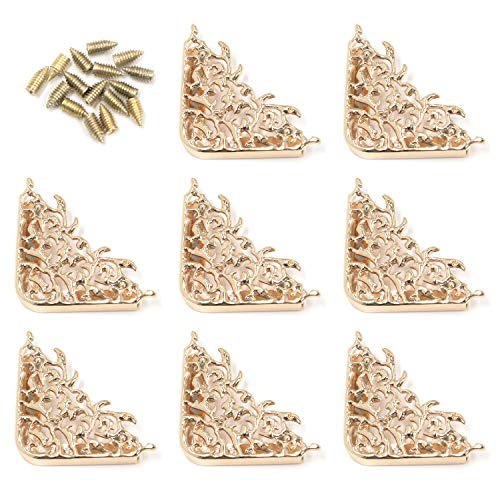 MY MIRONEY Gold Metal Bags Handbags Clip Edges Hollow Corner