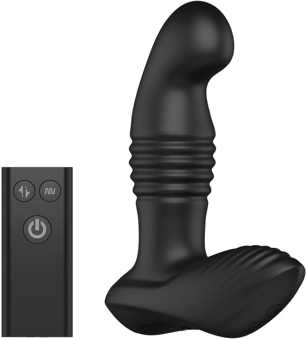 Nexus 87910: Thrust Prostate Edition Thrusting Vibrating Prostate and Perineum Massager Black