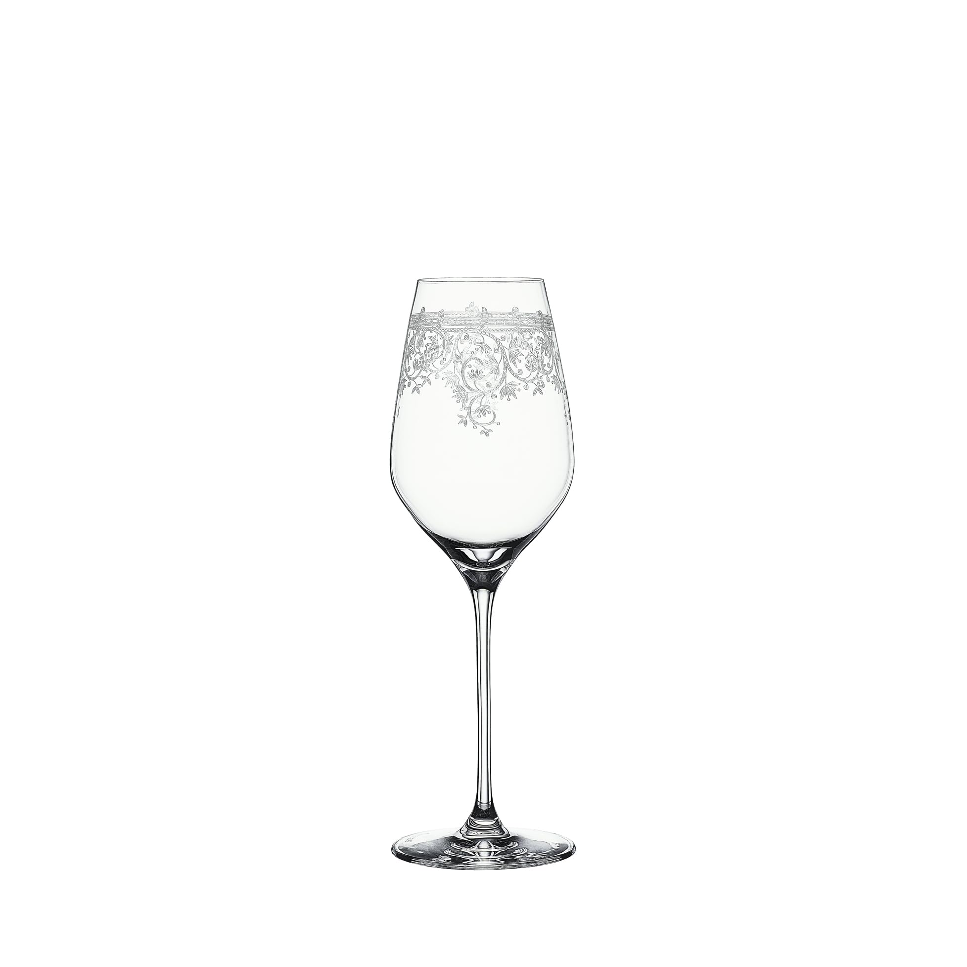 Spiegelau Lot de 2 verres à vin blanc, verres à vin, en cristal, 500 ml, arabesque, 4192262