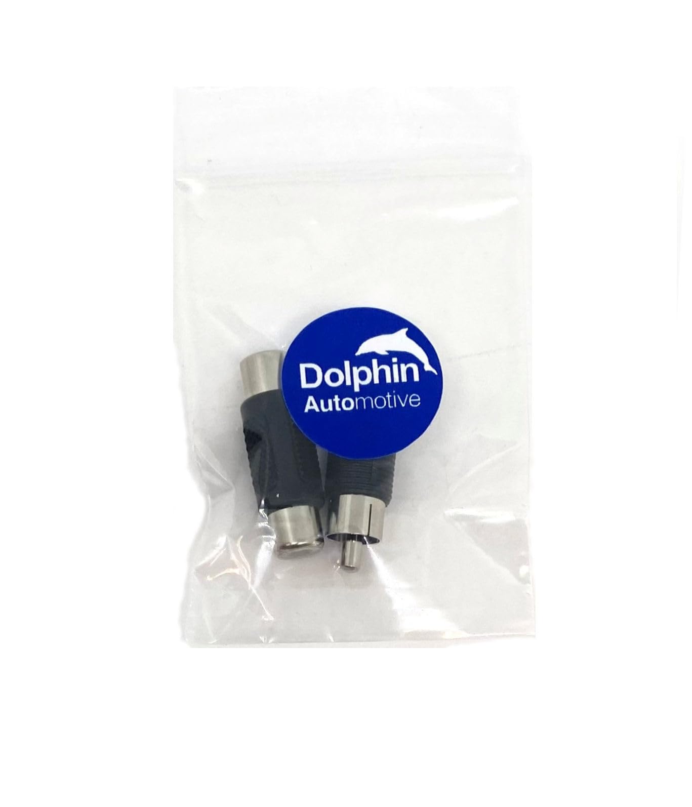 Dolphin Automotive 2 Pack RCA Phono Joiner Audio/Video Adapter One Male - View #7