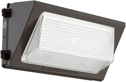 Miniatura 16 de Lithonia Lighting Luminaria LED de Pared para Exteriores de 13", CCT Seleccionable de 3 Vías 3000K/4000K/5000K, Lúmenes Ajustables, Fotocélula