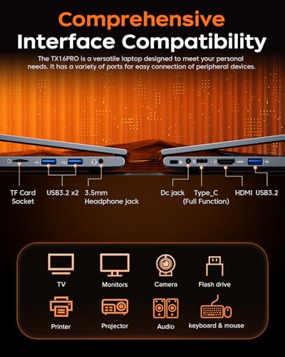 ACEMAGIC Gaming Laptop AMD Ryzen 7 5825U AMD Laptops, 15.6-in 16GB DDR4 1TB NVMe SSD Notebook-Computer, Numeric Keypad WiFi 6 Win-11 Pro BT5.2 HDMI Type-C USB-3.2 Webcam 3.5mm Audio Ultra Laptops - Image 5