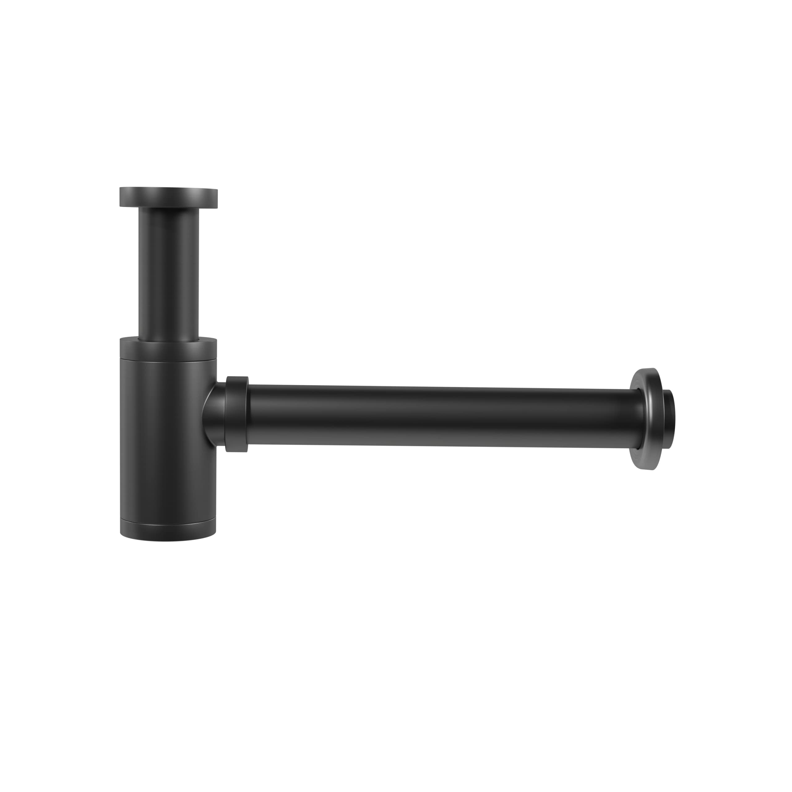 BERNSTEIN Siphon 1924 für Waschbecken Universal für Waschbecken 6 Waschtische Ablauf mit Geruchsverschluss Flaschensiphon in Gunmetal