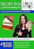 Recipe Box Cookbook Making Kit