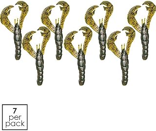 Strike King Lures RGCRW-18 Rage Tail Craw Soft Lure, 4" Body Length, Watermelon