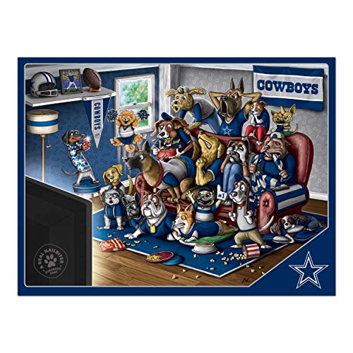 Image of YouTheFan NFL Purebred Fans 500pc Puzzle - A Real Nailbiter