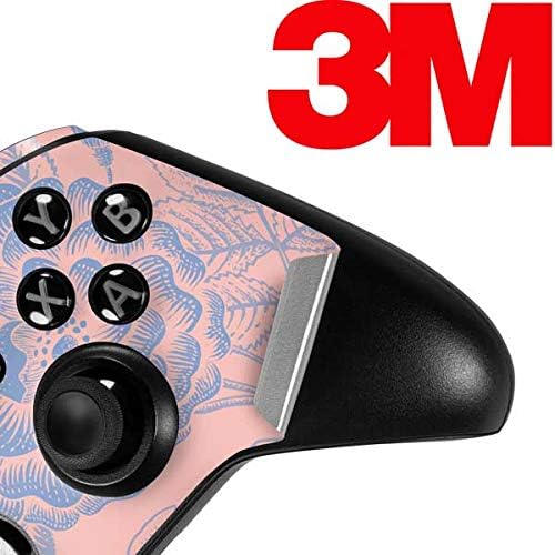 Skinit Decal Gaming Skin Compatible with Xbox One Elite Controller - Originally Designed Rose Quartz & Serenity Floral Design