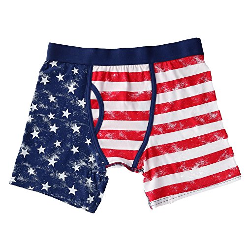 Bioworld United States of America Distressed Flag Boxer Briefs