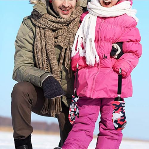 Homoyoyo Adjustable Nonslip Glove Clips for Boys and Girls 4-Piece Set of Anti-Lost Mittens Holders Elastic Clips for Toddlers and Children for Winter Activities2