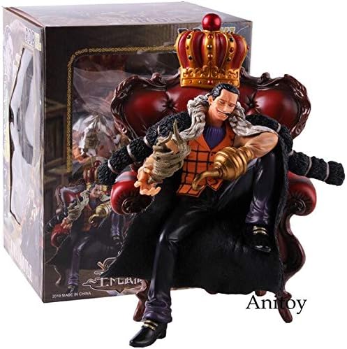 P O P One Piece Xl Sir Crocodile Sitting Sofa Ver Anime One Piece Crocodile Action Figure Pvc Collectible Model Toy With Retail Box Amazon Co Uk Toys Games