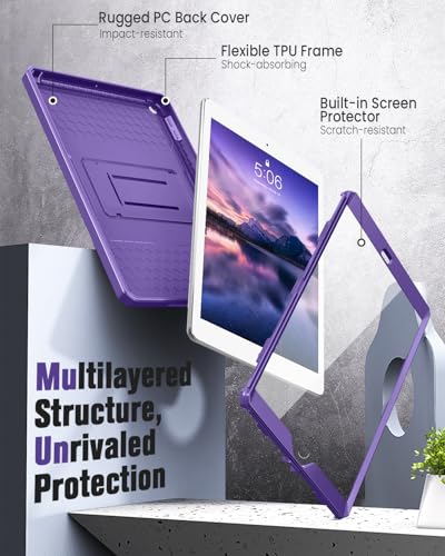 Étui iPad 5ème Génération Antichoc - Solution Contre les Rayures et Chocs d'Écran