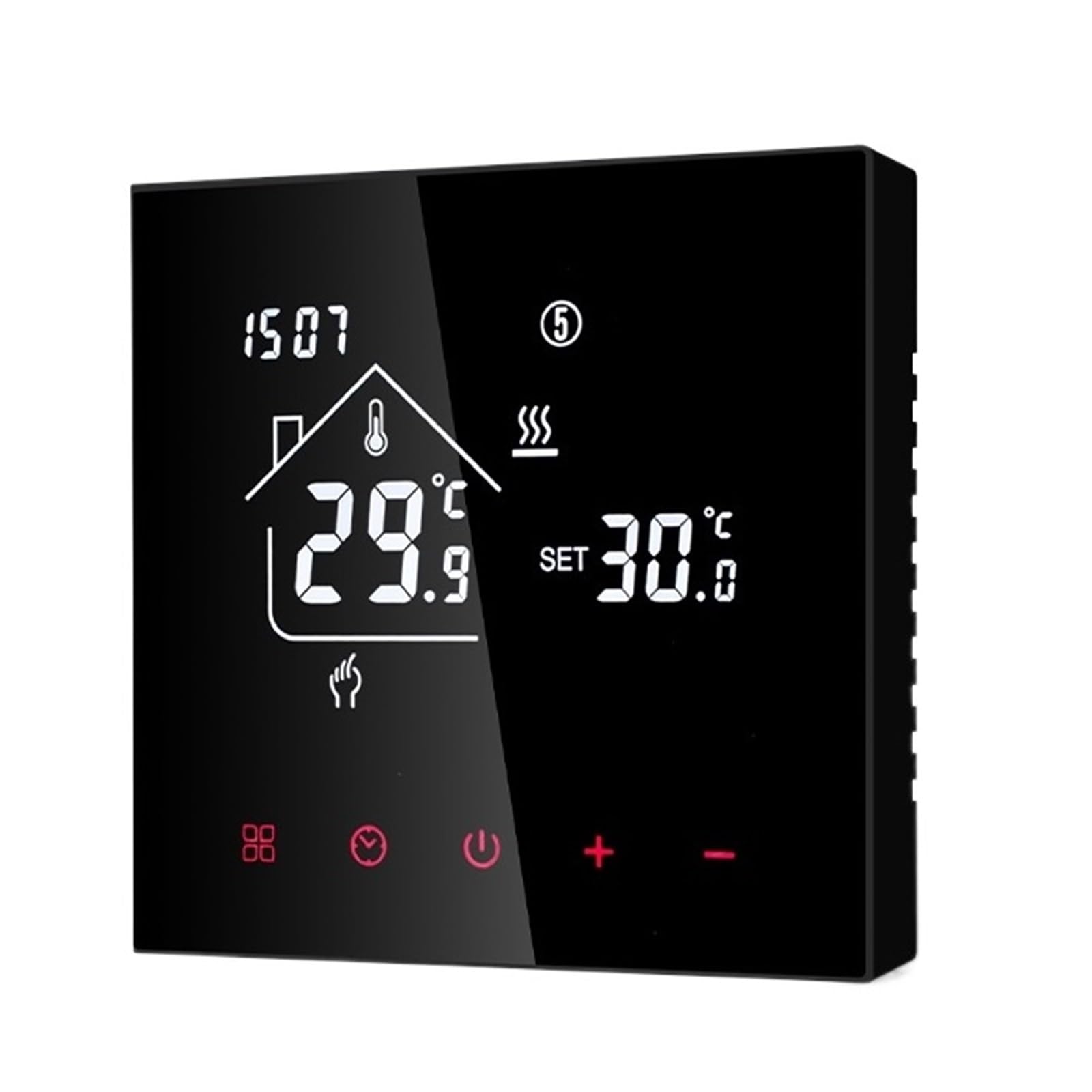 Termostato intelligente Wifi Tuya Warm Riscaldamento a pavimento elettrico Regolatore di temperatura Caldaia acqua/gas Smart Life Work(Water Heating,WIFI)