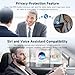 Boytond Bluetooth Headset V6.1,100 Hrs Talk Time Single-Ear Earbud,CVC8.0 Noise Cancelling Earpiece,Wireless Headset with Mic for Work,Driving Headphone for Android, iOS, Laptop, Office, Truck Drive