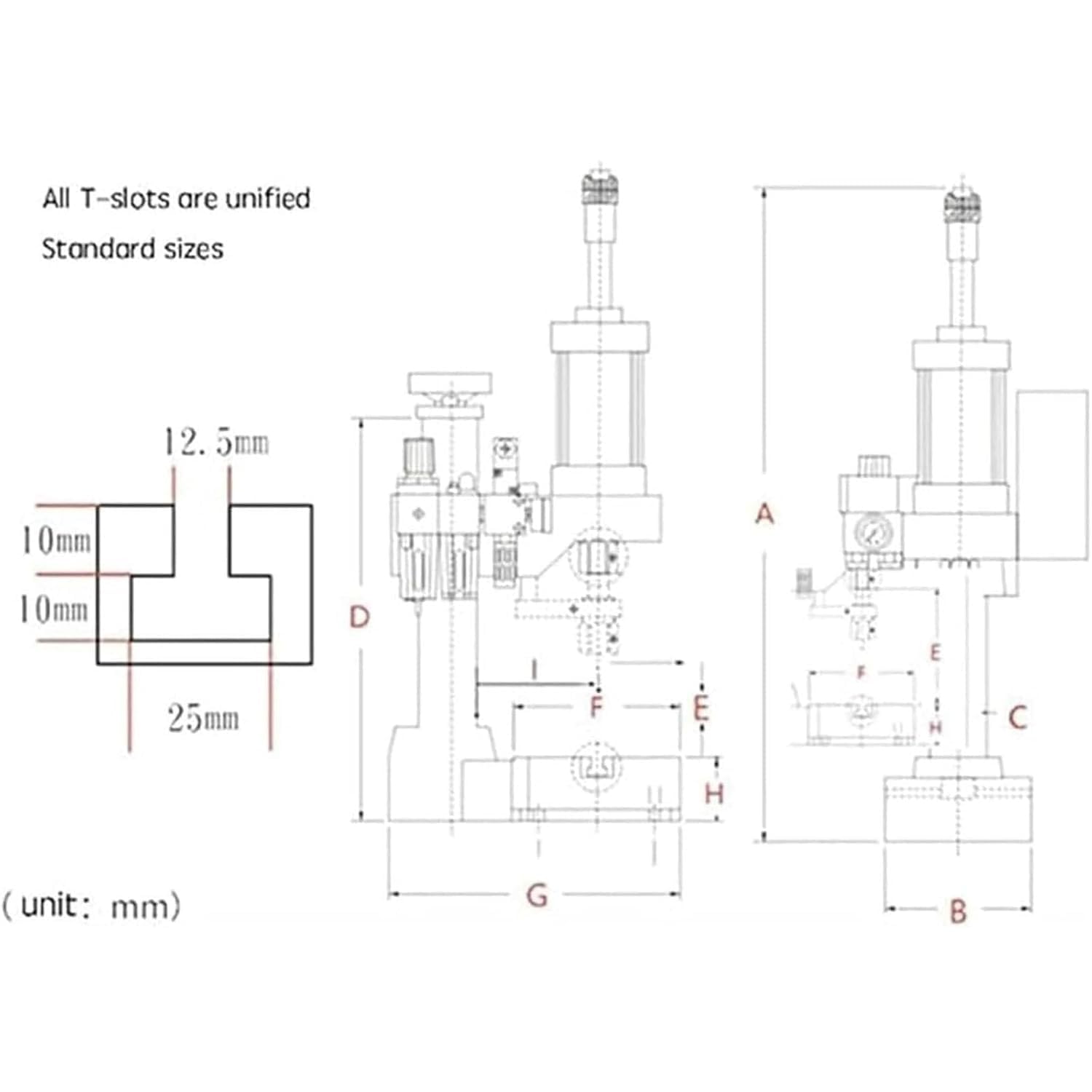 Punzonadora hidráulica, Punzonadora eléctrica, For plegado, remachado, extrusión, conformado, punzonadora neumática, sola columna, herramienta de punzonado(200kg)