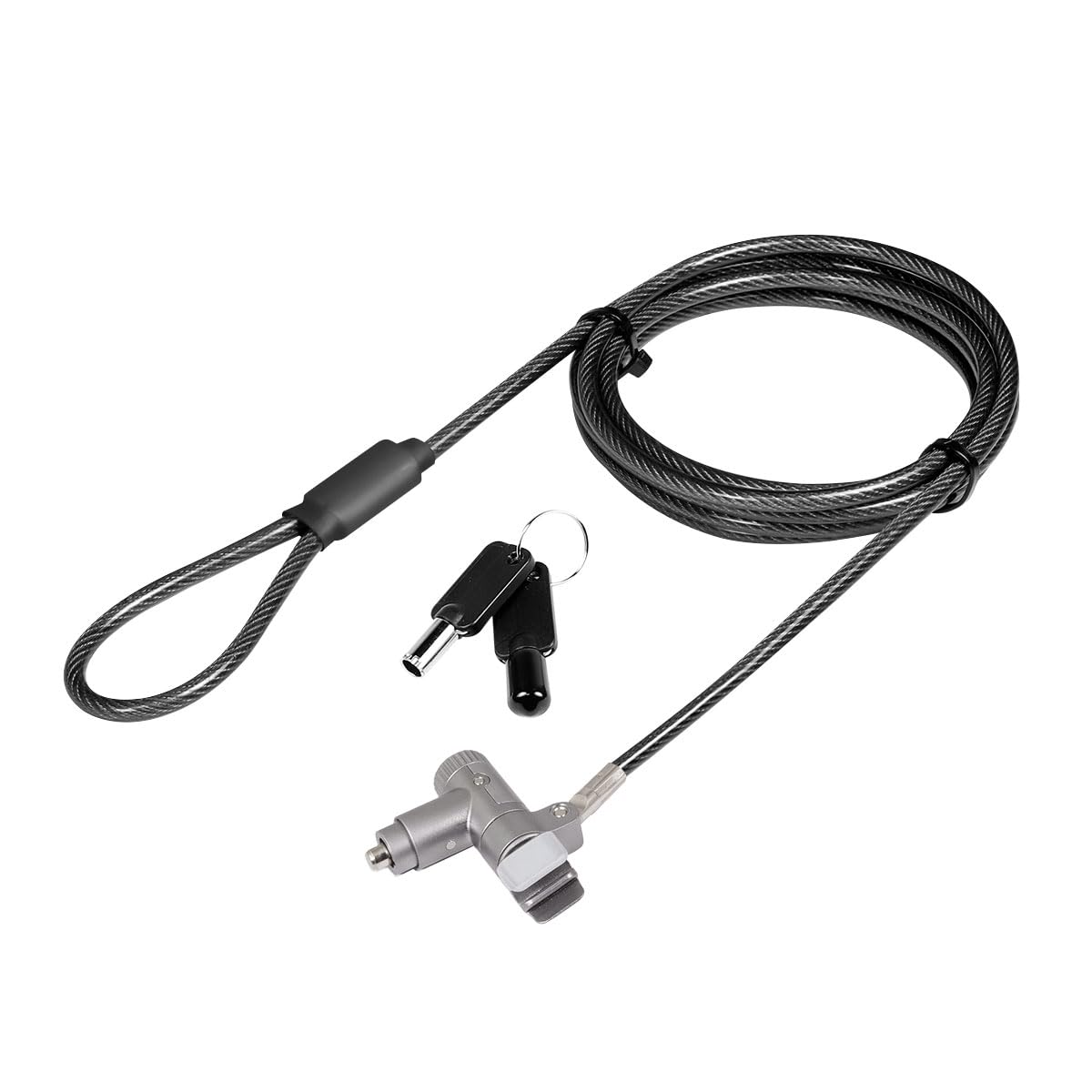 LogiLink NBS015 - MacBook Pro Diebstahlsicherung, 2 m schnittfestes Kabel, 14" & 16" (2021–2024)